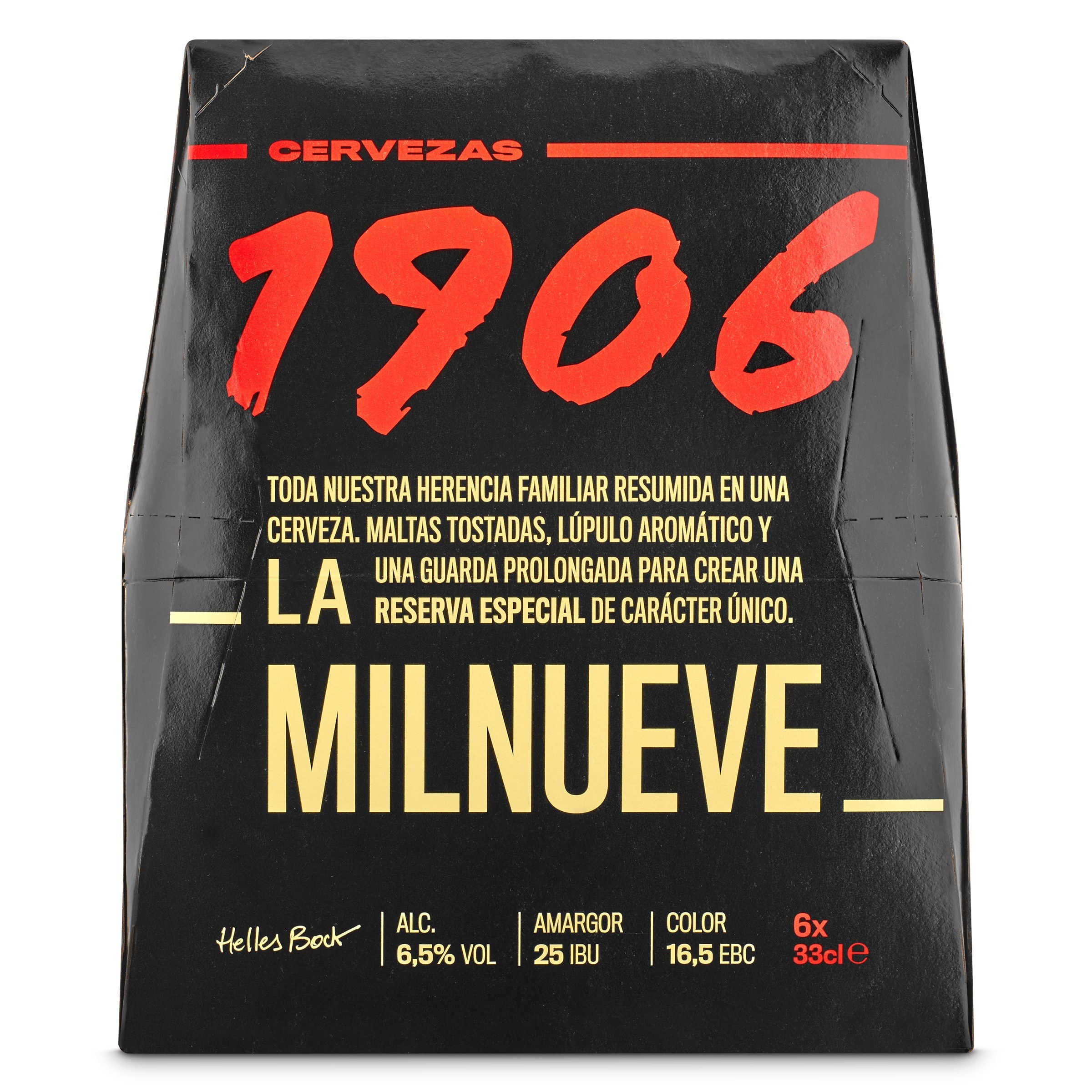 Cerveza reserva 1906 pack 6 x 33 cl