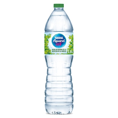 Agua mineral natural Aquarel botella 1.5 l-0