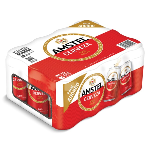 Cerveza Amstel Lata 33 Cl.