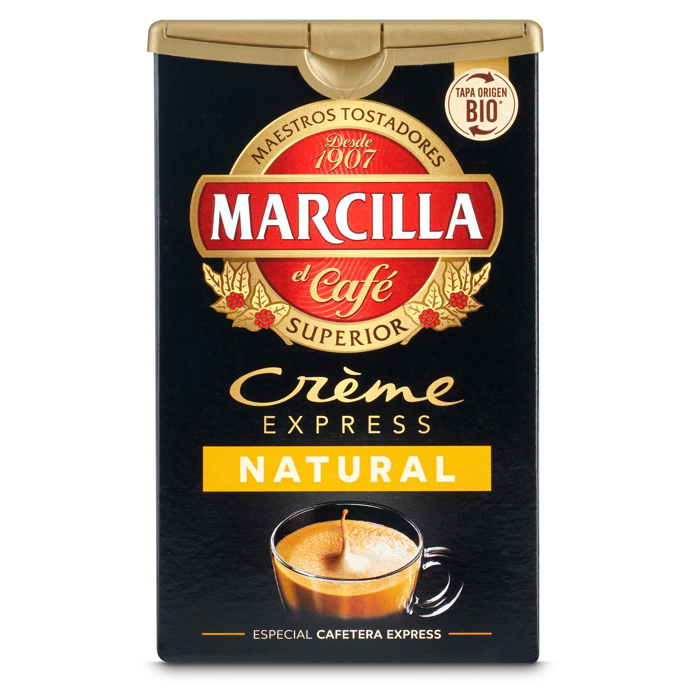 Café molido natural créme express Marcilla 250 g