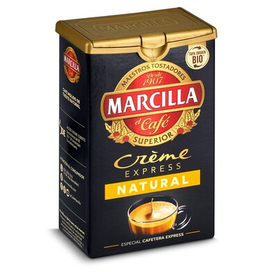 Café molido natural créme express Marcilla bolsa 250 g-0