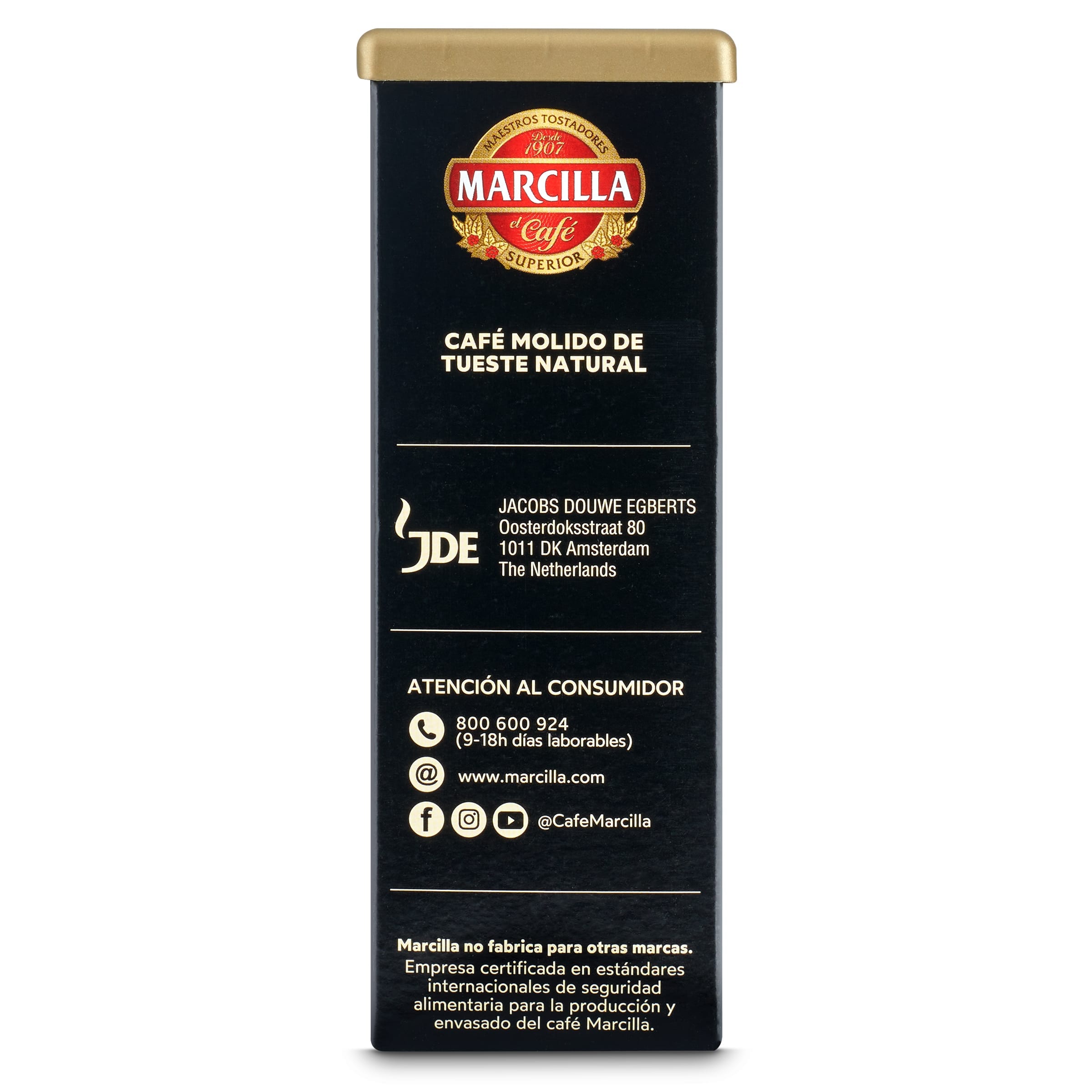 Café molido natural créme express Marcilla 250 g