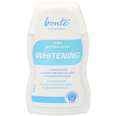 Pasta dentífrica dos en uno efecto blanqueador Bonté Everyday tubo 100 ml-0