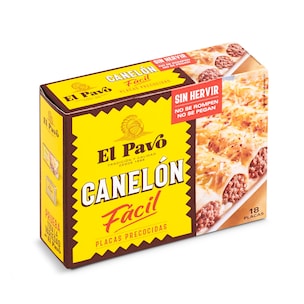 placas para canelones precocidas 125 g