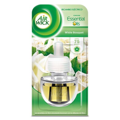 Ambientador eléctrico flores blancas Air Wick blister 1 unidad-0