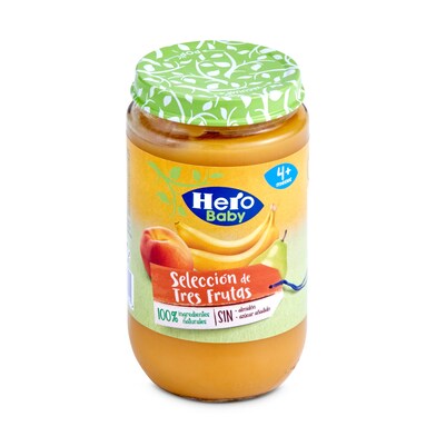 Selección de tres frutas Hero frasco 235 g-0