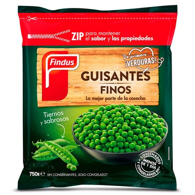 Guisantes finos Findus bolsa 750 g-0 Guisantes finos Findus bolsa 750 g-0