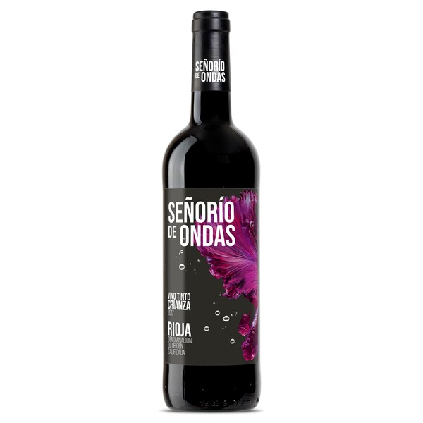 Vino Tinto DO Rioja Crianza Señorio de Ondas Botella 75 Cl.