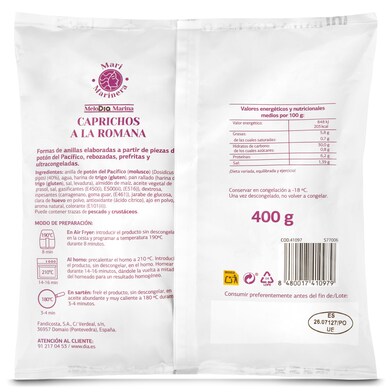 Caprichos del mar MARI MARINERA BOLSA 400 GR-1 Caprichos del mar MARI MARINERA BOLSA 400 GR-1