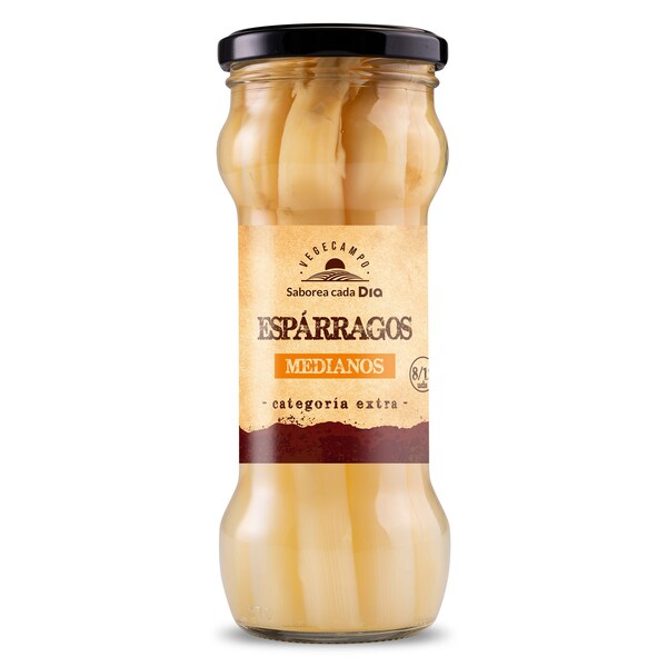 Espárragos Blancos Extra Dia Frasco 205 Gr.