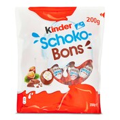 Huevos de chocolate relleno de leche y avellanas Kinder bolsa 200 g