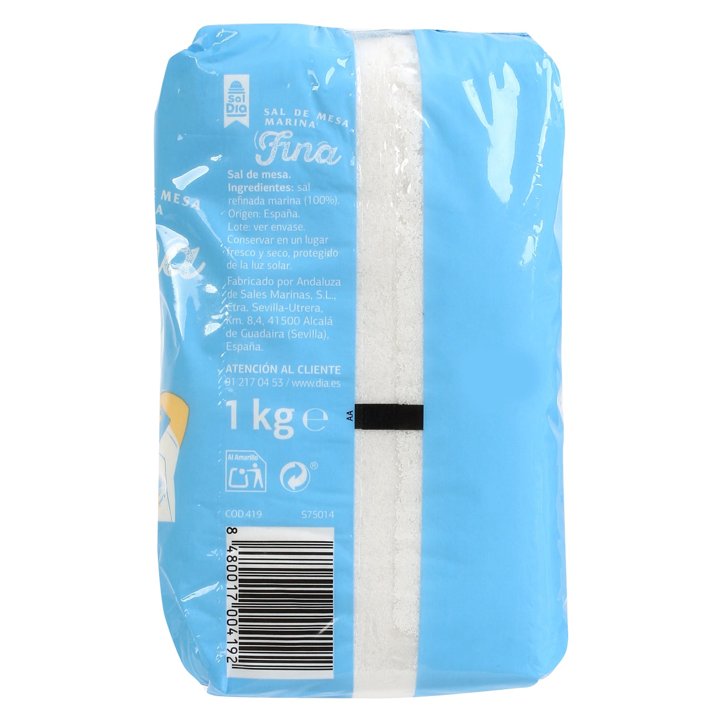 Sal fina Dia 1 Kg