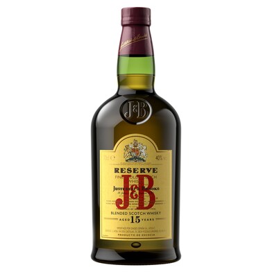 Whisky reserva 15 años J&b garrafa 700 ml-0 Whisky reserva 15 años J&b garrafa 700 ml-0