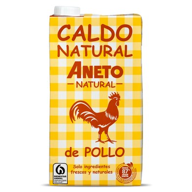 Caldo natural de pollo Aneto brik 1 l-0