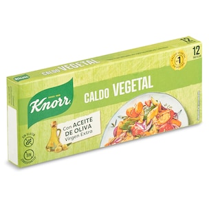 pastillas de caldo vegetal 12 unidades