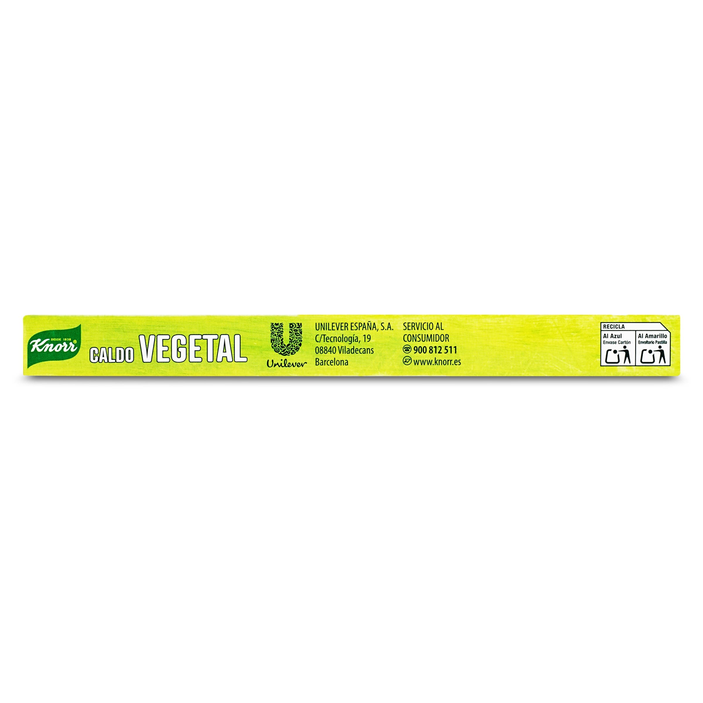 Pastillas de caldo vegetal Knorr 12 unidades