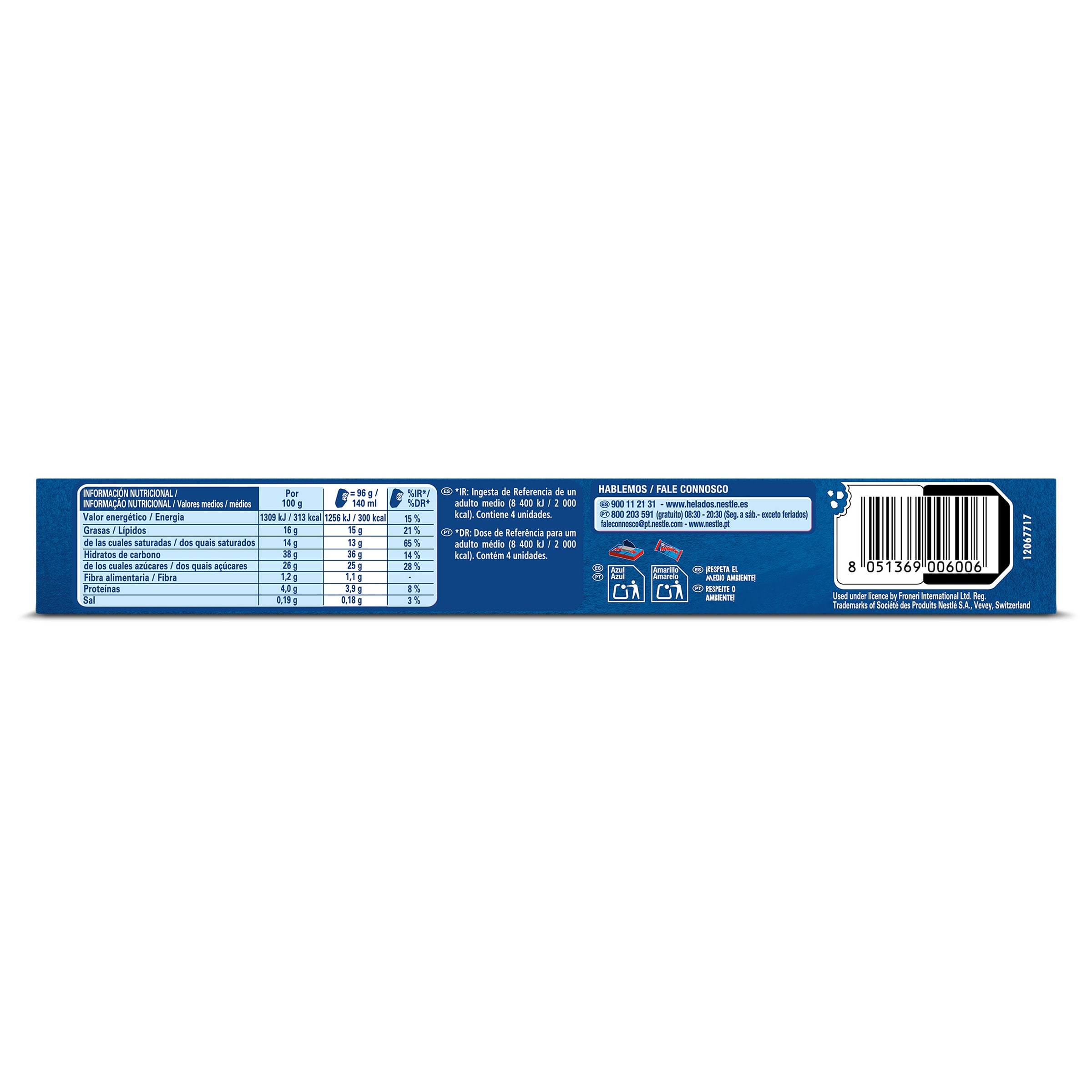 Maxibon nata Nestlé 4 x 96 g