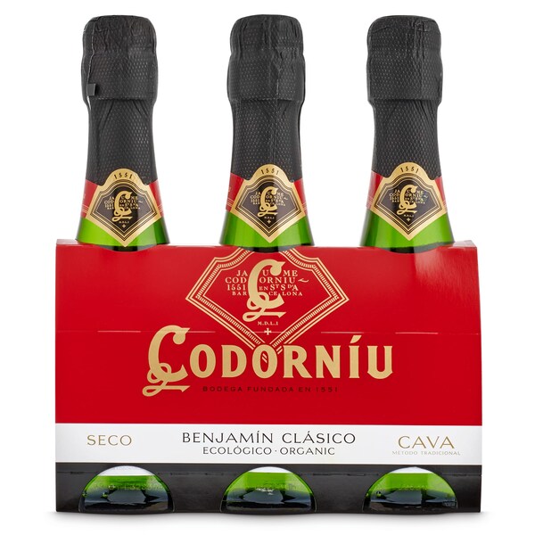 Cava Benjamin de Codorniu Pack 3 Botellas 20 Cl.