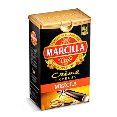 Café molido mezcla créme express Marcilla bolsa 250 g-0