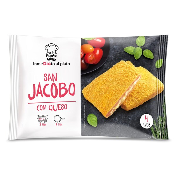 San Jacobo Dia Al Punto Caja 320 Gr.