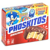 Bollitos rellenos de leche Phoskitos caja 160 g