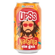 Refresco de naranja sin gas Upss Dia lata 33 cl