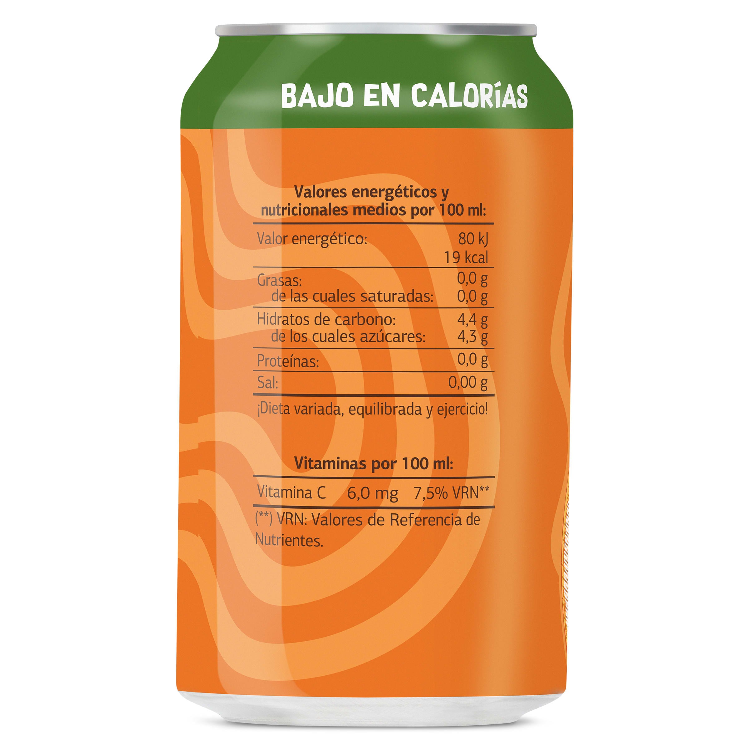 Refresco de naranja sin gas Dia Upss 330 ml