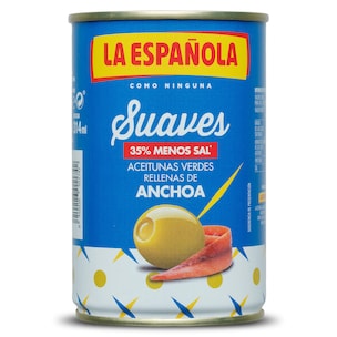 aceitunas rellenas de anchoa suaves 130 g