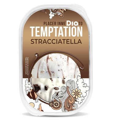 Helado de stracciatella Temptation de Dia tarrina 525 g-1 Helado de stracciatella Temptation de Dia tarrina 525 g-1