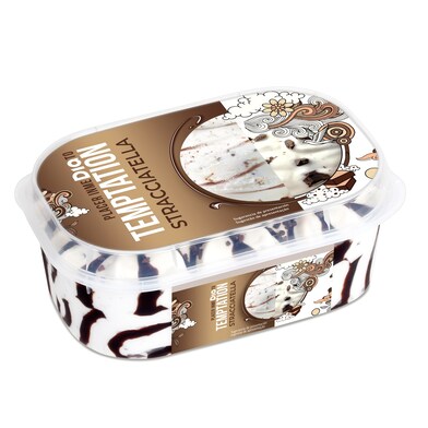 Helado sabor stracciatella Temptation de Dia tarrina 525 g-0