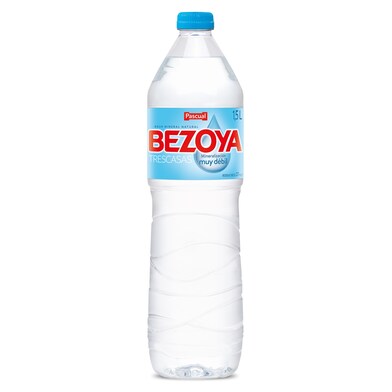 Agua mineral natural Bezoya botella 1.5 l-0