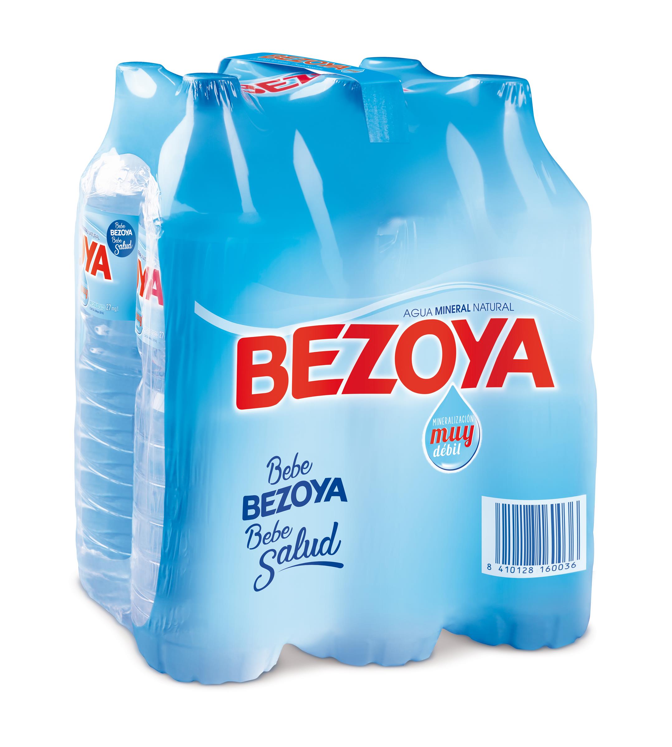 mineral natural BEZOYA 6 unidades BOTELLA 1.5 LT Supermercados DIA
