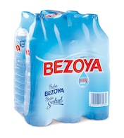 Agua mineral natural Bezoya botella 6 x 1.5 l