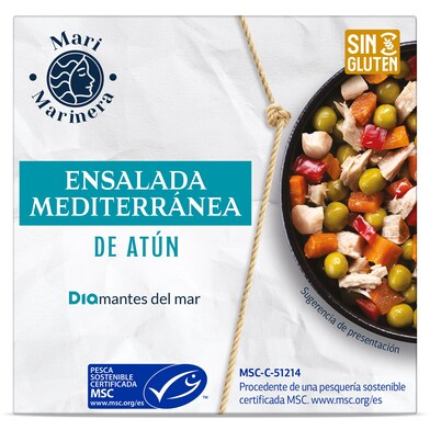 Ensalada mediterránea de atún MSC Al Punto Dia lata 150 g-1 Ensalada mediterránea de atún MSC Al Punto Dia lata 150 g-1