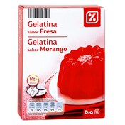 Gelatina sabor fresa DIA DIA  CAJA 170 GR