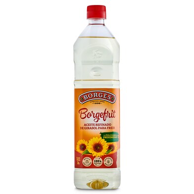 Aceite de girasol alto oleico Borges botella 1 l-0