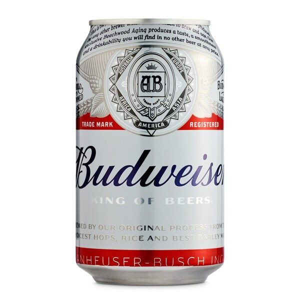 Cerveza Budweiser Lata 33 Cl.