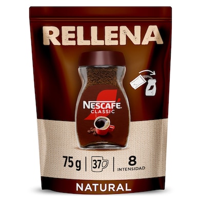 Café soluble natural Nescafé bolsa 75 g-0