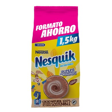 Cacao soluble instantáneo Nesquik bolsa 1.5 Kg-0