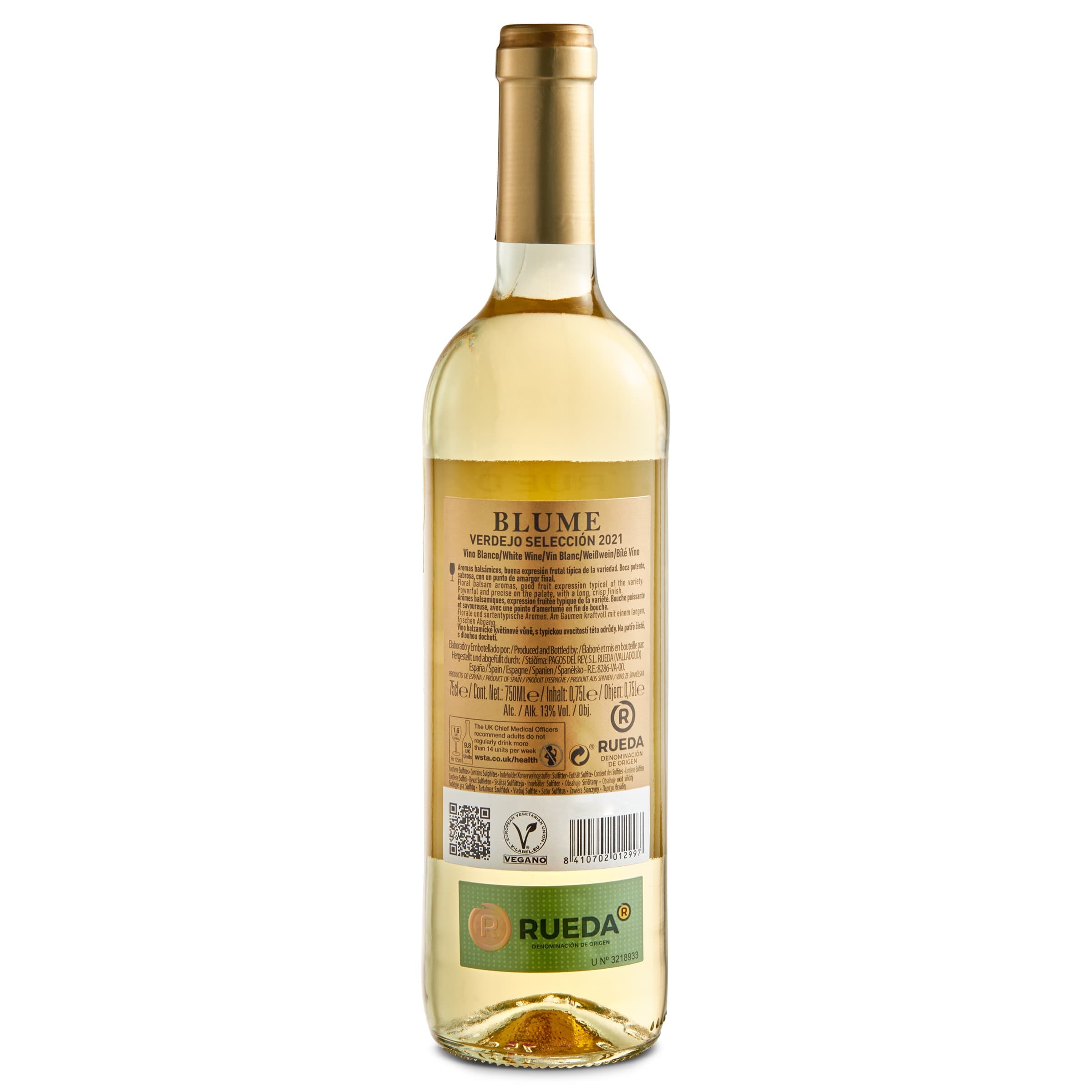 Vino blanco verdejo Blume 75 cl