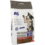 Alimento para perros menú mix completo y variado con buey As Dia bolsa 4 Kg