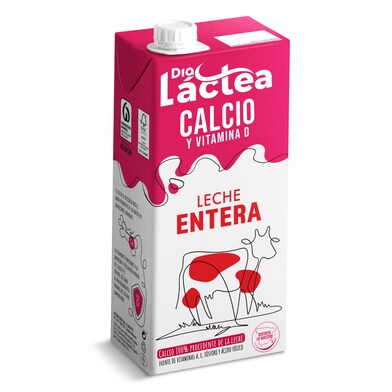 Leche entera calcio Dia Láctea brik 1 l-0