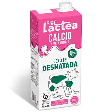 Leche desnatada calcio Dia Láctea brik 1 l-0