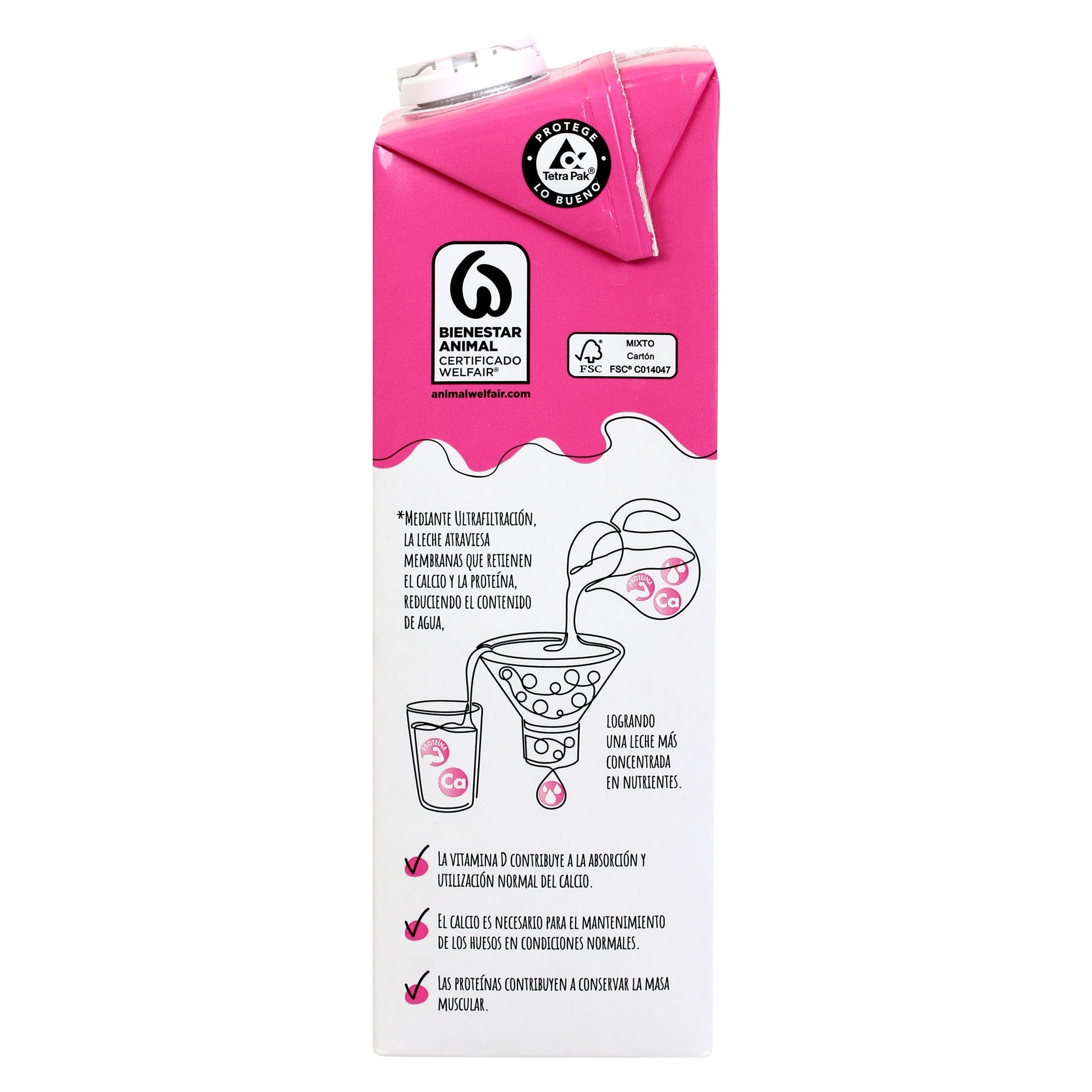 Leche desnatada calcio Dia Láctea 1 L