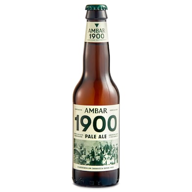 Cerveza 1900 Ambar botella 33 cl-0