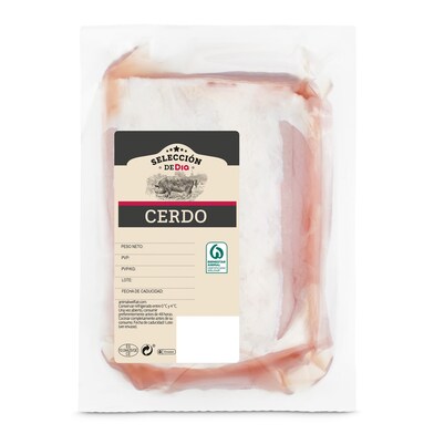 Cinta de lomo de cerdo en trozo SELECCION DE DIA BANDEJA 1100g-1 Cinta de lomo de cerdo en trozo SELECCION DE DIA BANDEJA 1100g-1