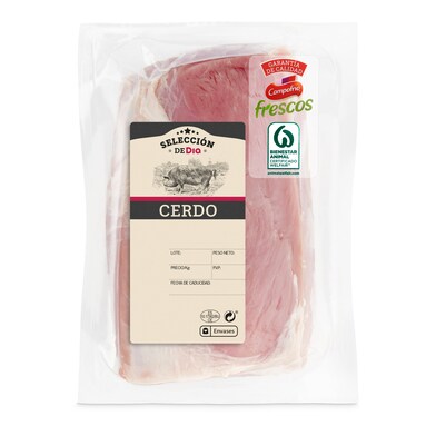 Cinta de lomo de cerdo en trozo Selección de Dia bandeja 850 g aprox.-0