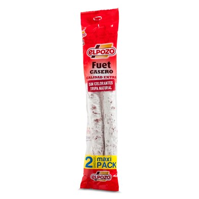 Fuet casero Elpozo 2 x 150 g-0