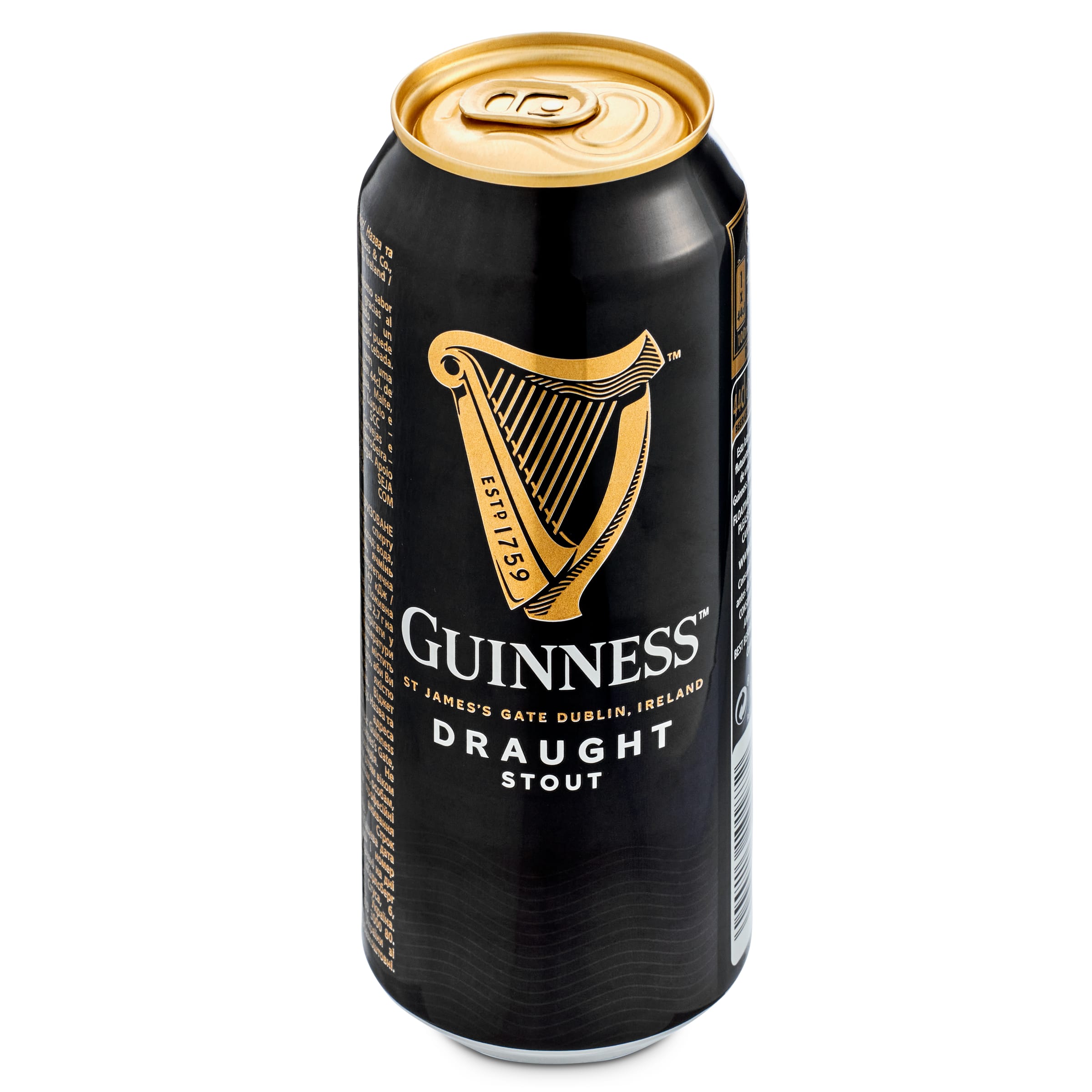 Cerveza Guinness Draught Lata 44CL – Supercaro