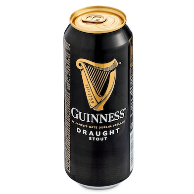 Cerveza Guinness Draught irlandesa negra lata 44 cl